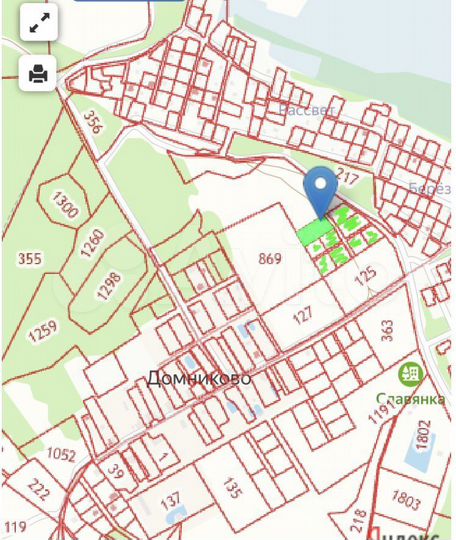 Участок 1 сот. (СНТ, ДНП)