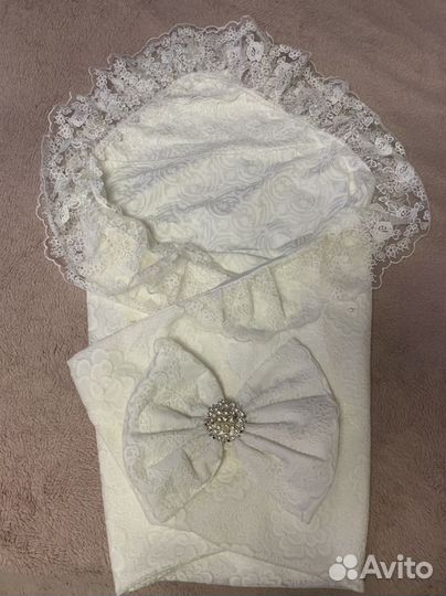 Конверт на выписку, одеяло, покрывало новое