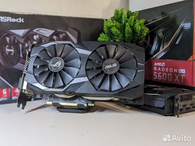 Видеокарта AMD RX 590 GME Asus Dual купить в Москве | Электроника | Авито