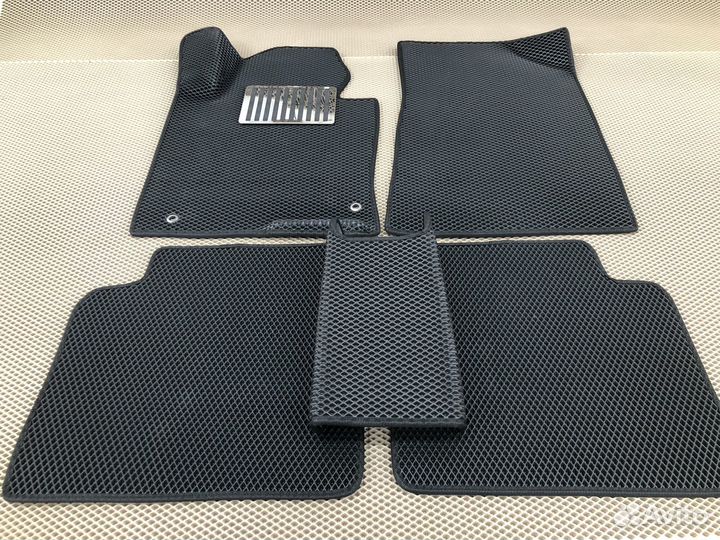 Коврики EVA (ева) Hyundai Sonata 7 + подпятник