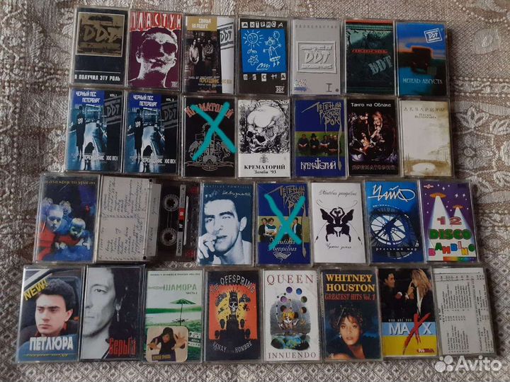 Аудиокассеты с записью