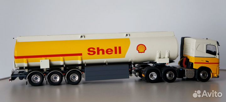 1/50 Volvo бензовоз Shell цистерна Tekno раритет