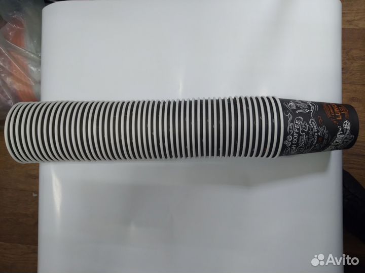 Бумажные стаканы 250 мл. Для гор.напитков