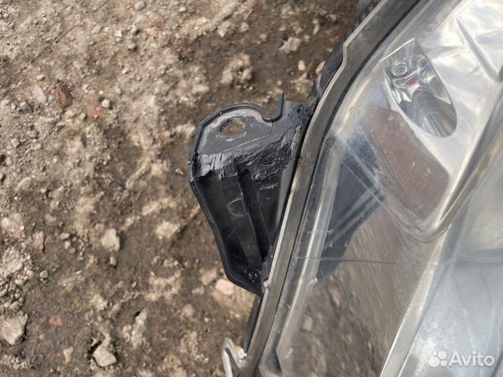 Фара передняя левая opel astra H хром