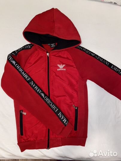 Олимпийка детская на флисе Armani