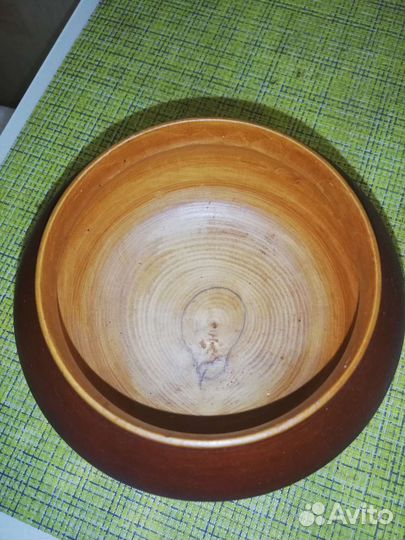 Деревянная тарелка СССР