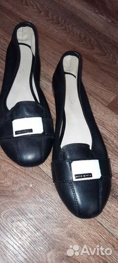 Балетки натуральная кожа 37 размер новые