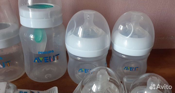 Бутылочки avent, соски на бутылочку avent