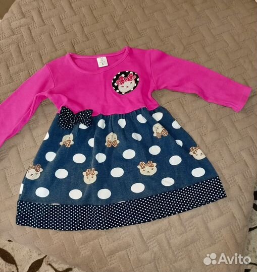 Платья пакетом на девочку 86