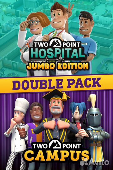 Two Point Hospital and Two Point Campus Double Pac