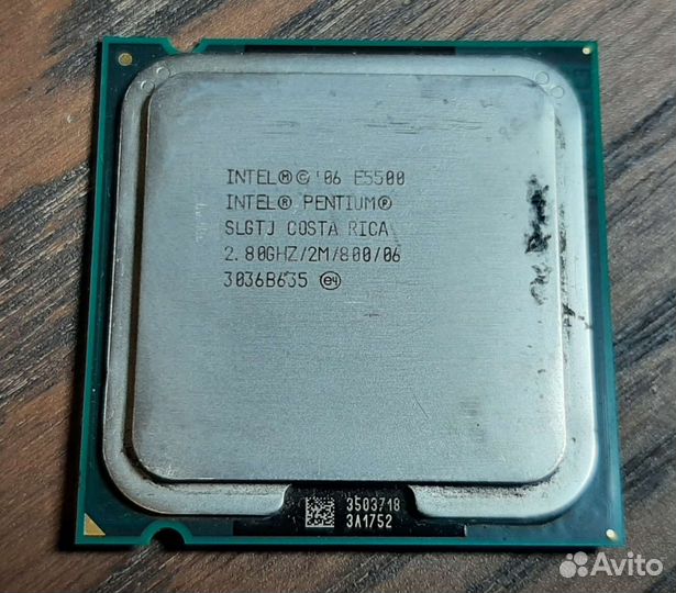 Процессор Intel Pentium E5500