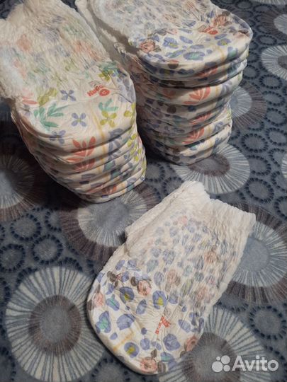 Подгузники трусики хаггис 5 для девочек