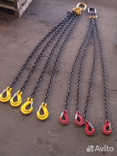 Строп цепной четырехветвевой 4сц 17т 3,5м