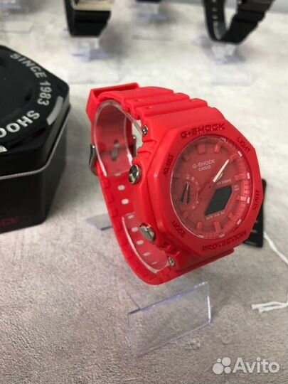 Часы casio g shock белые