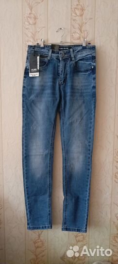 Джинсы подростковые