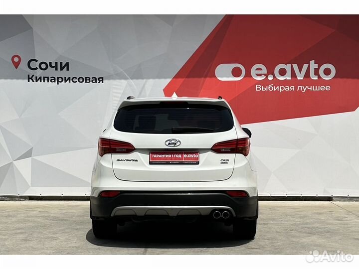 Hyundai Santa Fe 2.2 AT, 2015, 123 000 км