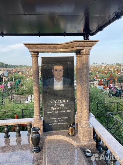 Памятники из гранита и установка