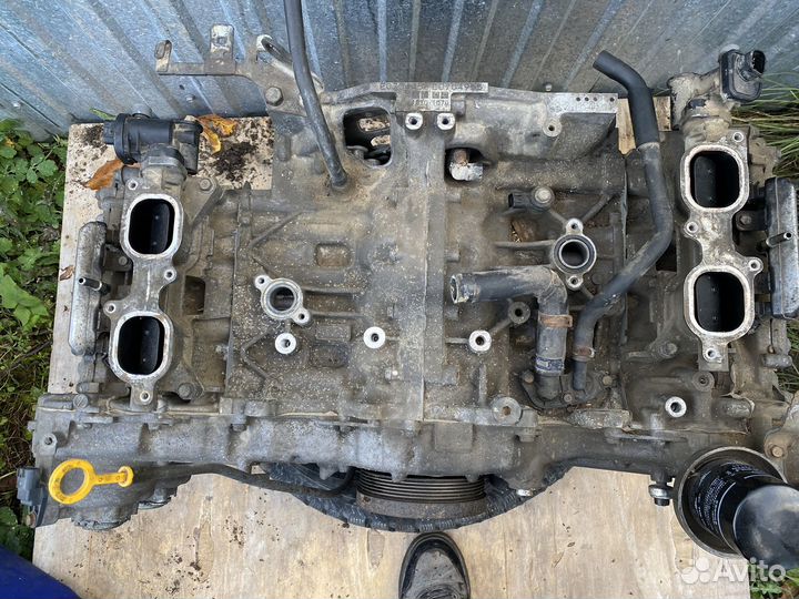 Двигатель subaru forester fb25