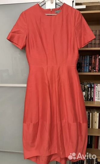 Трикотажное платье COS, красное