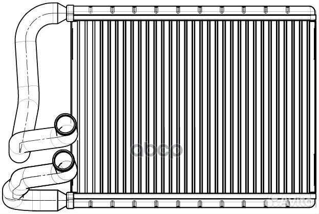 Радиатор отоп. hyundai creta (15) 1.6I/2.0I LRh