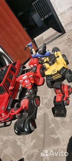 Детский электромобиль mercedes бу