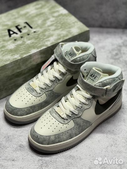 Кроссовки Nike Air Force 1 High зимние (Арт.99991)