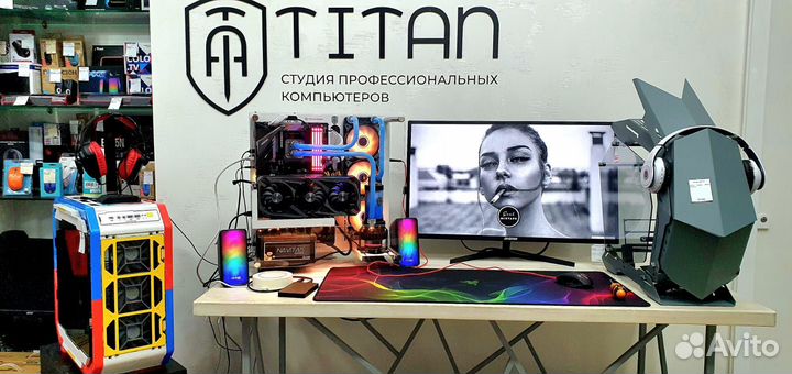 Игровой компьютер Ryzen 3 4100/SSD/RTX 2060