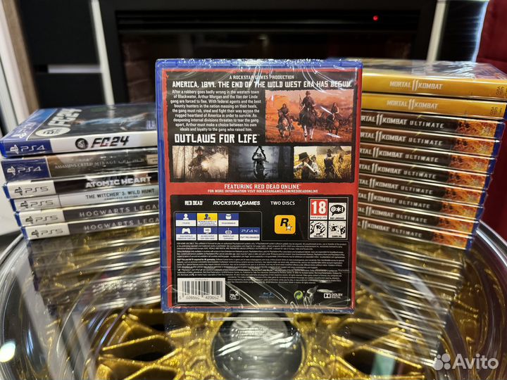 Red Dead Redemption 2 PS4 диск новый