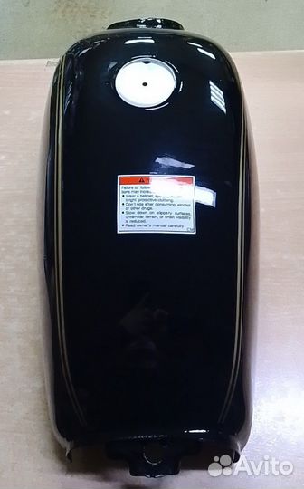 Топливный бак (бензобак) для мопеда alpha