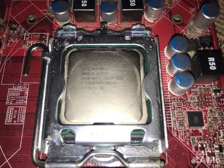 Материнская плата 775