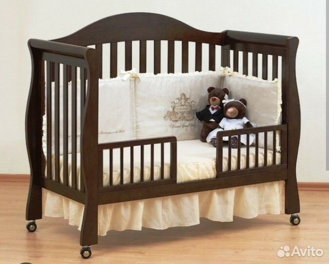 Кроватка Giovanni Bravo (120x60, Италия) + матрас