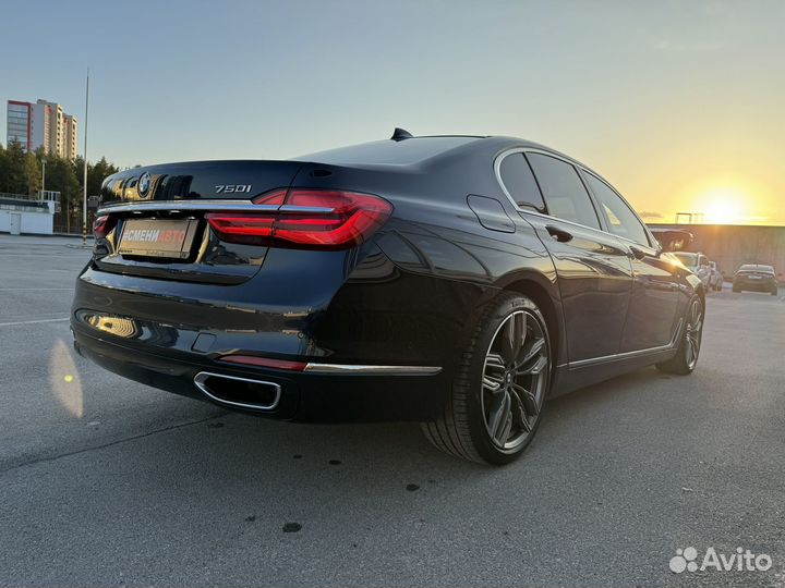 BMW 7 серия 4.4 AT, 2016, 55 000 км