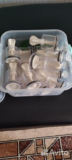 Вакуумные банки с вентилем 18 шт