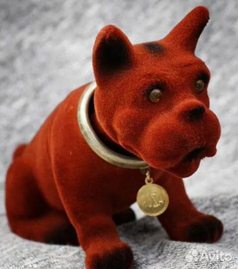 Собачка с качающейся головой СССР 1986г