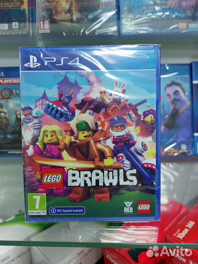 Игра на PS4 lego Brawls. Диск на PS4