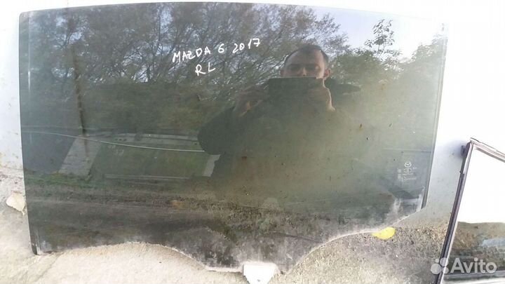 Стекло заднее левое правое mazda 6 2017