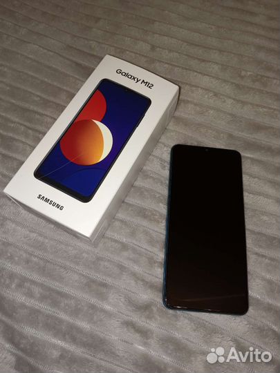 Телефон Samsung Galaxy m12 green зеленый