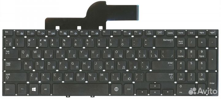 Клавиатура Samsung NP270E5E OEM