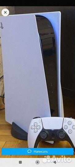 Sony playstation 5 с 1 джойстиком