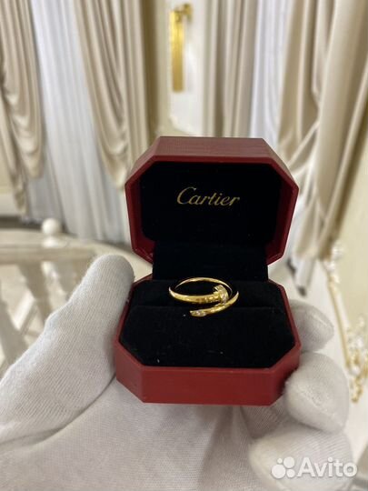 Cartier кольцо гвоздь