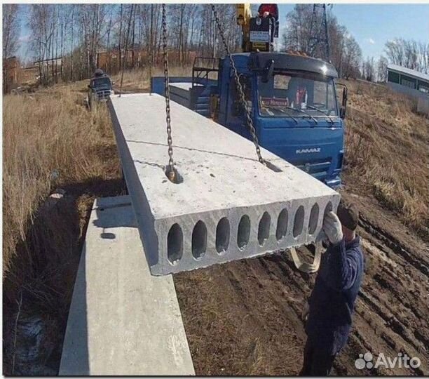 Плиты по проектам клиента - армированные