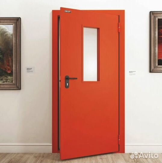 Дверь металлическая противопожарная монтаж 1-3 дня