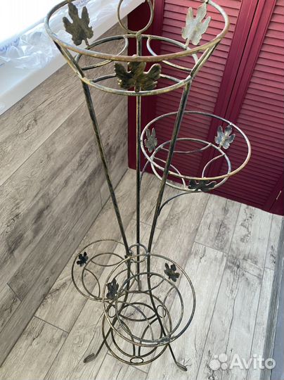 Багет, подставка для цветов, интерьерные кольца