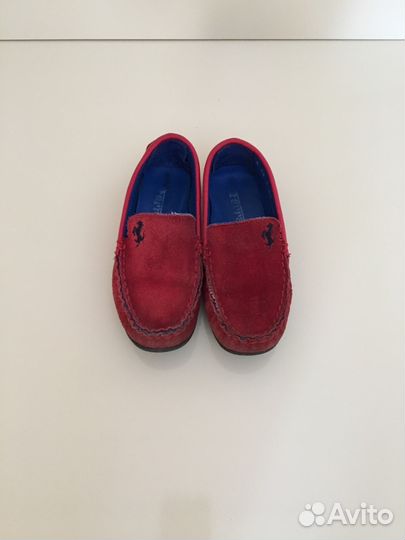 Мокасины замшевые 28размер