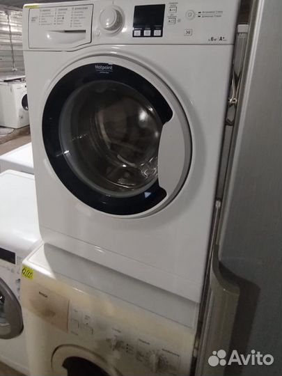 Стиральная машина б/у узкая, Hotpoint Ariston
