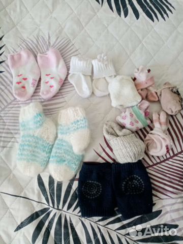 Наколенники для ползания, носки