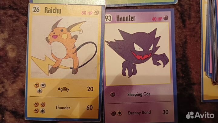 Карточки и тэпсы (taps) Pokemon