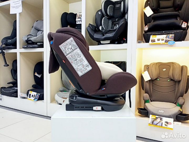 Автокресло 0-36кг поворотное Siger Престиж Isofix