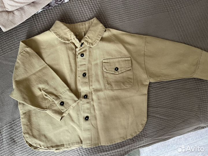 Рубашка oversize на малыша