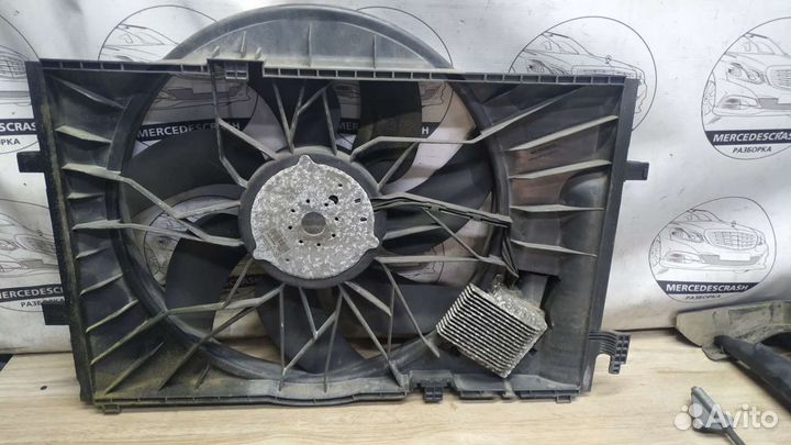 Вентилятор мерседес w209 w203